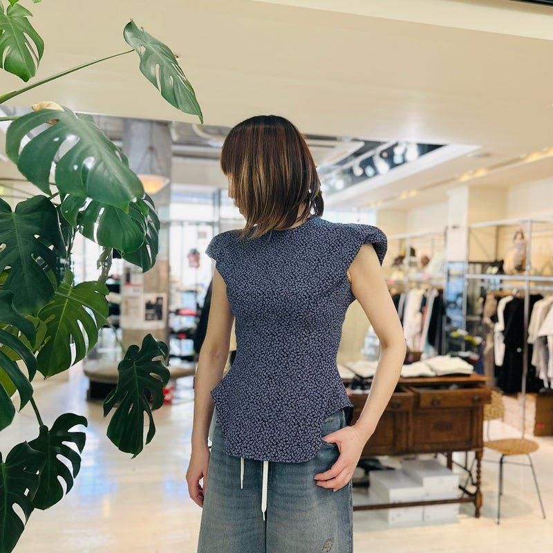 Mame Kurogouchi,マメ,Micro Floral Jacquard Top Mame Kurogouchi,マメ,Micro Floral Jacquard Top