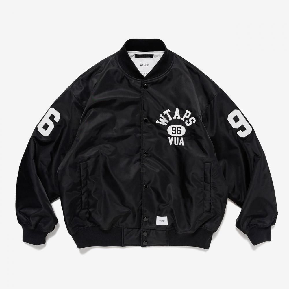 【誠実】 / WTAPSダブルタップスTEAM JACKET WORK AT - 02 TWILL NYLON. / ジャケット・アウター