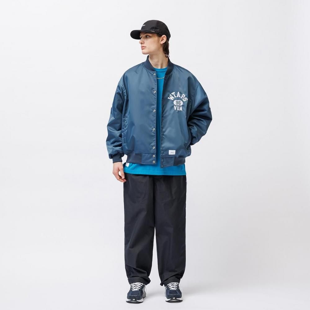 ポ*郎様 Wtaps team jacket navy L ダブルタップス Lサ W)taps - WTAPS 2022SS TEAM JACKET BLACK XLサイズの通販 by