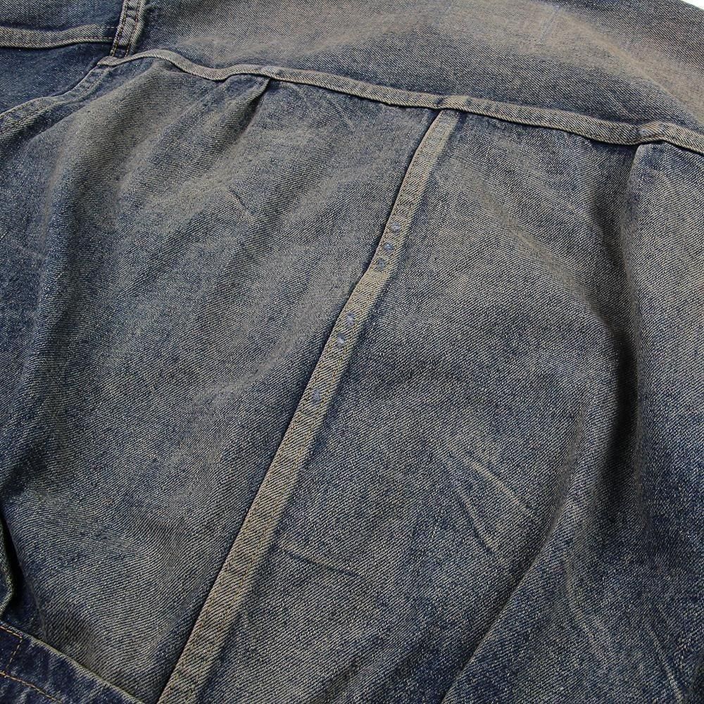 New Manual ニューマニュアル #001 T-BACK DENIM JACKET rollin