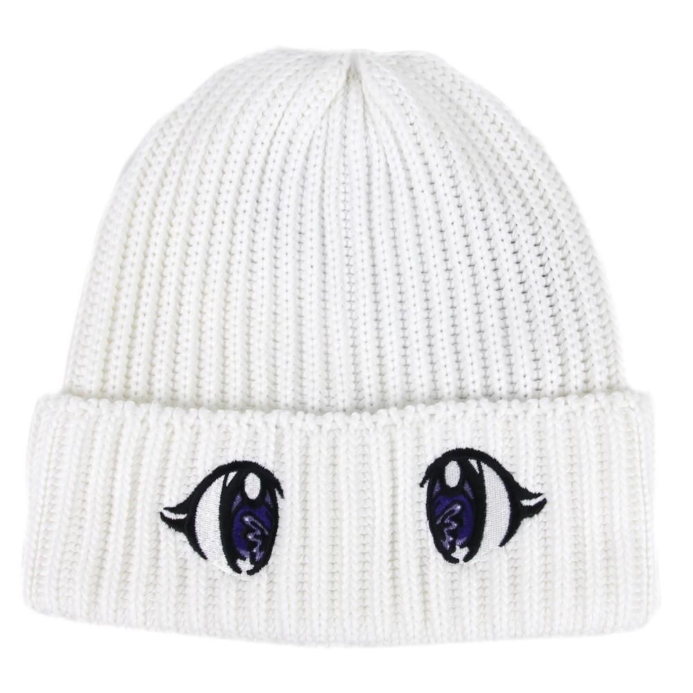 NEEDLES ニードルズ x Kae Tanaka Watch Cap - KT Eyes Emb. 12