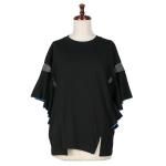 <img class='new_mark_img1' src='https://img.shop-pro.jp/img/new/icons1.gif' style='border:none;display:inline;margin:0px;padding:0px;width:auto;' />AULA AILA<br>饢<br>RUFFLE SLEEVE T-SHIRT 01