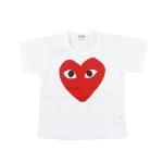 <img class='new_mark_img1' src='https://img.shop-pro.jp/img/new/icons1.gif' style='border:none;display:inline;margin:0px;padding:0px;width:auto;' />PLAY COMME des GARCONS<br>ץ쥤 ǥ륽<br>KIDS Red Heart T-Shirt 12