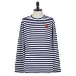 <img class='new_mark_img1' src='https://img.shop-pro.jp/img/new/icons1.gif' style='border:none;display:inline;margin:0px;padding:0px;width:auto;' />PLAY COMME des GARCONS<br>ץ쥤 ǥ륽<br>Unisex Border Long Sleeve T-Shirt 12