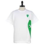 <img class='new_mark_img1' src='https://img.shop-pro.jp/img/new/icons1.gif' style='border:none;display:inline;margin:0px;padding:0px;width:auto;' />PLAY COMME des GARCONS<br>ץ쥤 ǥ륽<br>Unisex Green Heart T-Shirt 12