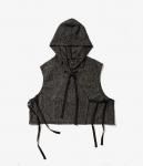 <img class='new_mark_img1' src='https://img.shop-pro.jp/img/new/icons20.gif' style='border:none;display:inline;margin:0px;padding:0px;width:auto;' />Engineered Garments<br>󥸥˥ɥ<br>HOODED KNIT VEST - WOOL POLY MELANGE KNIT 02