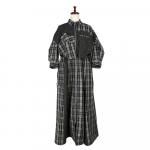 <img class='new_mark_img1' src='https://img.shop-pro.jp/img/new/icons1.gif' style='border:none;display:inline;margin:0px;padding:0px;width:auto;' />AULA AILA<br>饢<br>DRAWSTRING CHECK SHIRT ONE PIECE 01