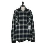 <img class='new_mark_img1' src='https://img.shop-pro.jp/img/new/icons1.gif' style='border:none;display:inline;margin:0px;padding:0px;width:auto;' />Maison MIHARA YASUHIRO<br>᥾ ߥϥ䥹ҥ<br>Hoodie Combine Checkered Shirt 12