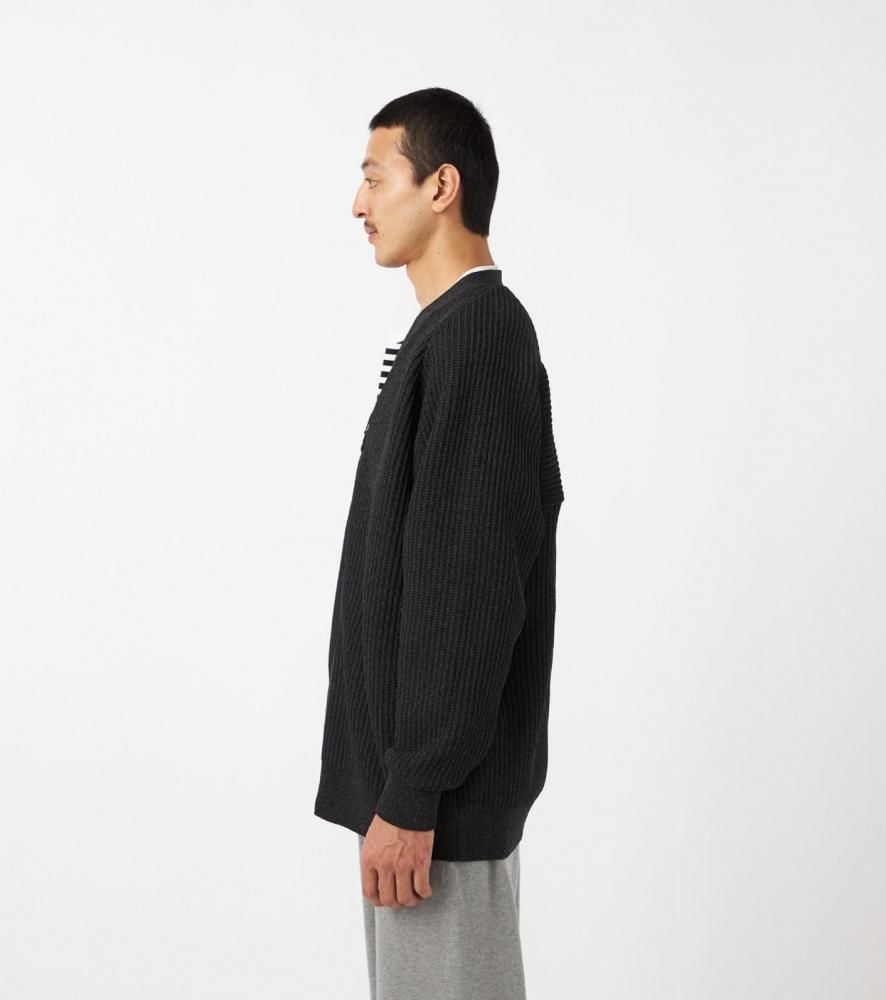 ナナ＊ nanamicaナナミカ5G Zip Cardigan 02 - AT WORK PLUS + MEN'S & LADY'S