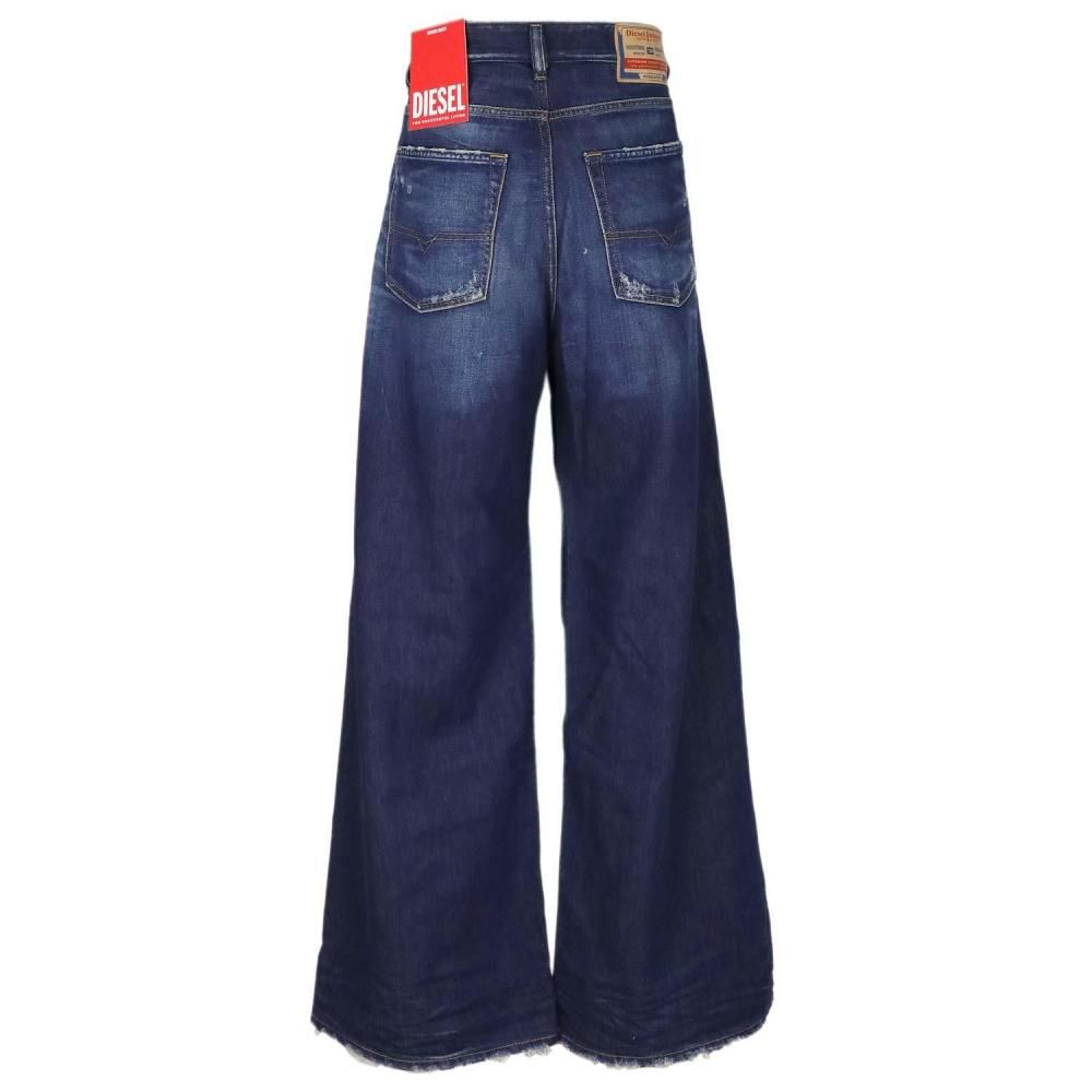DIESEL ディーゼル D-RISE W28 D-RISE Man: Oversized Regular Black/Dark grey Jeans | Diesel