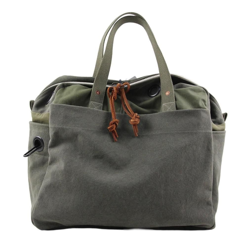 着画あり ジュンヤワタナベ バッグ JUNYA WATANABE MAN ジュンヤワタナベマン 綿オックス×エステル