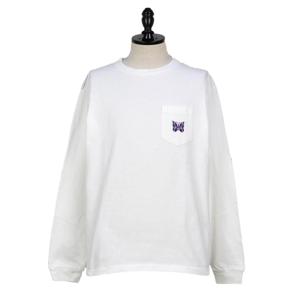 NEEDLES ニードルズ L/S Pocket Tee - Cotton Jersey 12 NEEDLES ニードルズ L/S Pocket Tee - Cotton Jersey 12