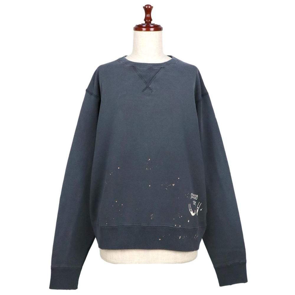 トップス [Chimala]for luxe PAINT SWEAT CREW TOP chimala】 for luxe PAINT SWEAT CREW TOP（スウェット