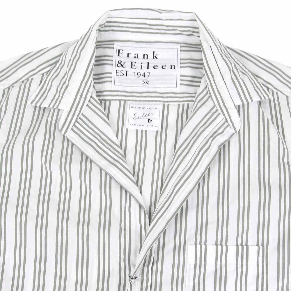 フランク&アイリーン★美品★希少サイズ FRANK コットンストライプシャツ 楽天市場】フランクアンドアイリーン ストライプの通販