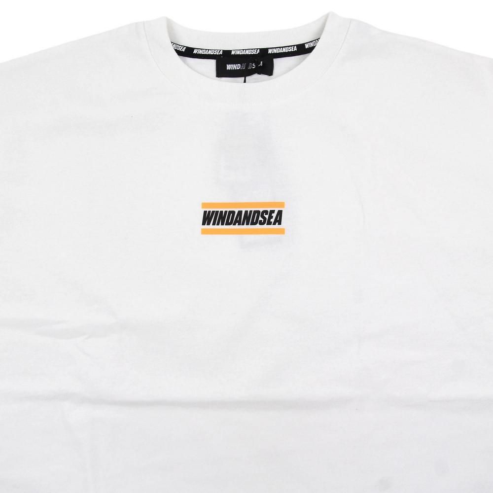 WIND AND SEA Logo L/S tee Lサイズ WIND AND SEA【SEA L/S T-shirt】水色Lウィンダンシー WIND AND
