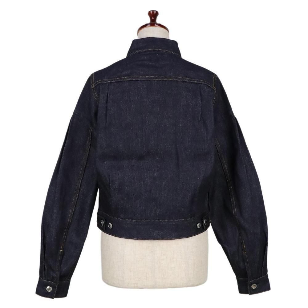 HYKE ユナイテッドアローズ BALLOON SLEEVE DENIM JKT HYKE＞バルーン スリーブ ツイル ジャケット TYPE3