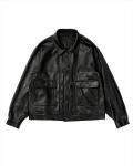 <img class='new_mark_img1' src='https://img.shop-pro.jp/img/new/icons1.gif' style='border:none;display:inline;margin:0px;padding:0px;width:auto;' />A LEATHER<br>쥶<br>TRUCKER JACKET 02