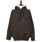 ANACHRONORM <br>ʥΡ<br>HARD DAMAGED INNER WAFFLE SWEAT PARKA 02