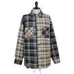<img class='new_mark_img1' src='https://img.shop-pro.jp/img/new/icons1.gif' style='border:none;display:inline;margin:0px;padding:0px;width:auto;' />KAMIYA<br>ߥ<br>Crazy Pattern Check Shirt 12