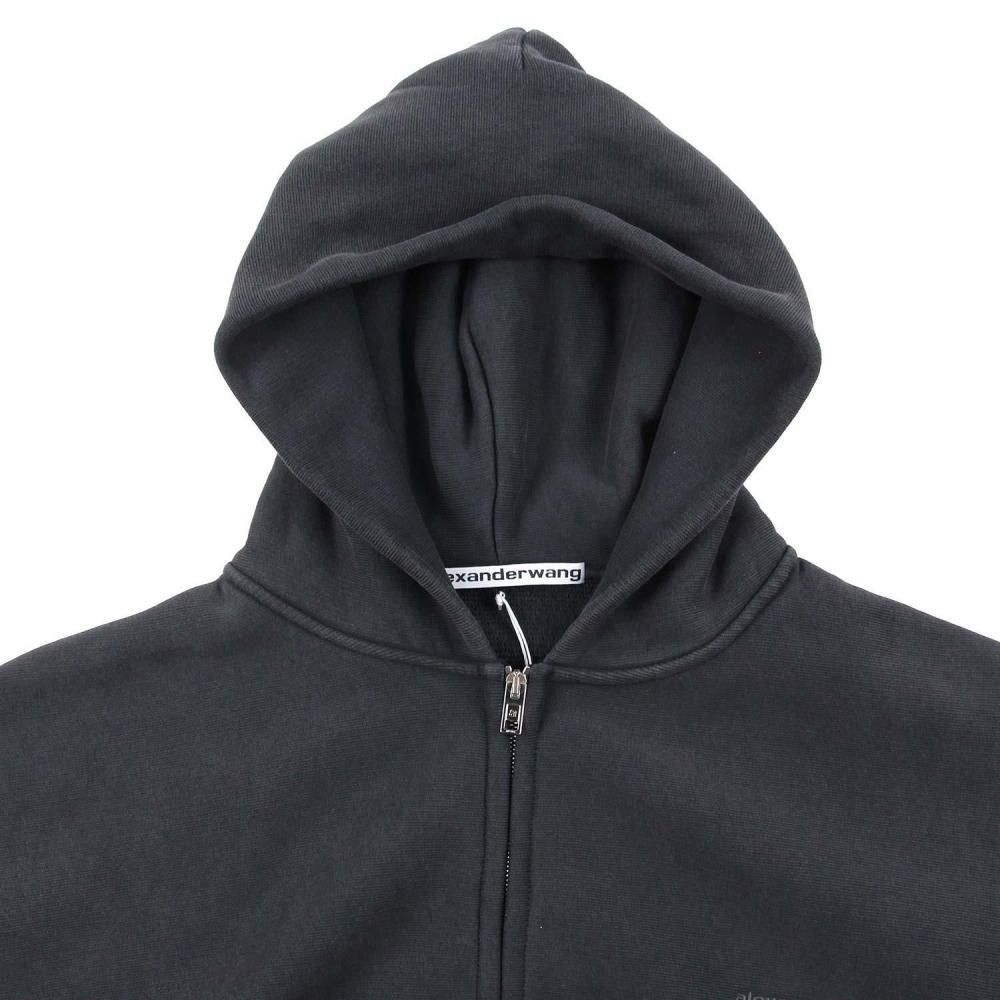 alexander wang アレキサンダー ワン ZIP UP HOODIE W/ GRAPHIC