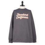 STANDARD CALIFORNIA<br>ɥե˥<br>SD Heavyweight Modern Twist Signs Logo Long Sleeve T 05