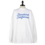STANDARD CALIFORNIA<br>ɥե˥<br>SD Heavyweight Modern Twist Signs Logo Long Sleeve T 05