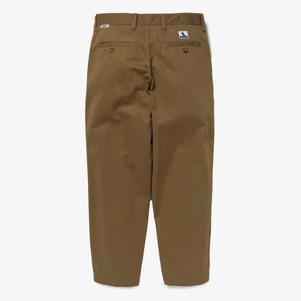 DESCENDANTディセンダントDC-3 ORGANIC COTTON TWILL TROUSERS