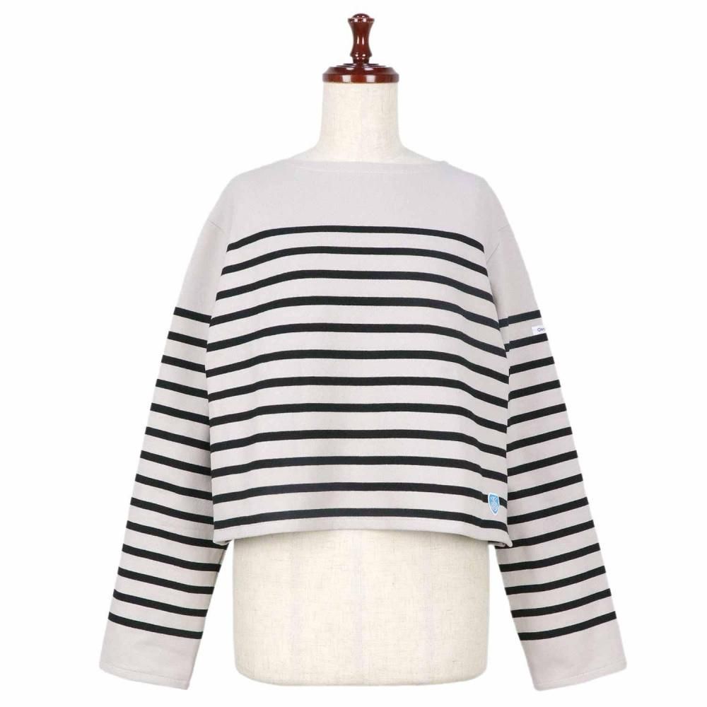 未使用 orcival オーシバル バスクシャツ ORCIVAL,オーシバル,クロップドバスクシャツ