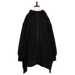 <img class='new_mark_img1' src='https://img.shop-pro.jp/img/new/icons1.gif' style='border:none;display:inline;margin:0px;padding:0px;width:auto;' />REGULATION Yohji Yamamoto<br>쥮졼襦ޥ<br>Liy/C BRUSHED FRENCH TERRY UNBALANCED HOODIE B 04