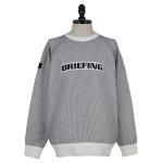 <img class='new_mark_img1' src='https://img.shop-pro.jp/img/new/icons1.gif' style='border:none;display:inline;margin:0px;padding:0px;width:auto;' />BRIEFING GOLF<br>֥꡼ե <br>MENS BIRDS EYE LOGO CREWNECK KNIT 05