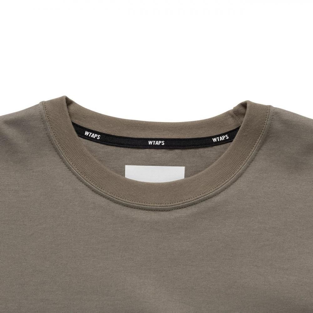 定価以下 WTAPS SLDR 01 /LS GRAY Lサイズ WTAPSダブルタップスSLDR 01 / LS / COTTON 02 - AT WORK PLUS + MEN'S