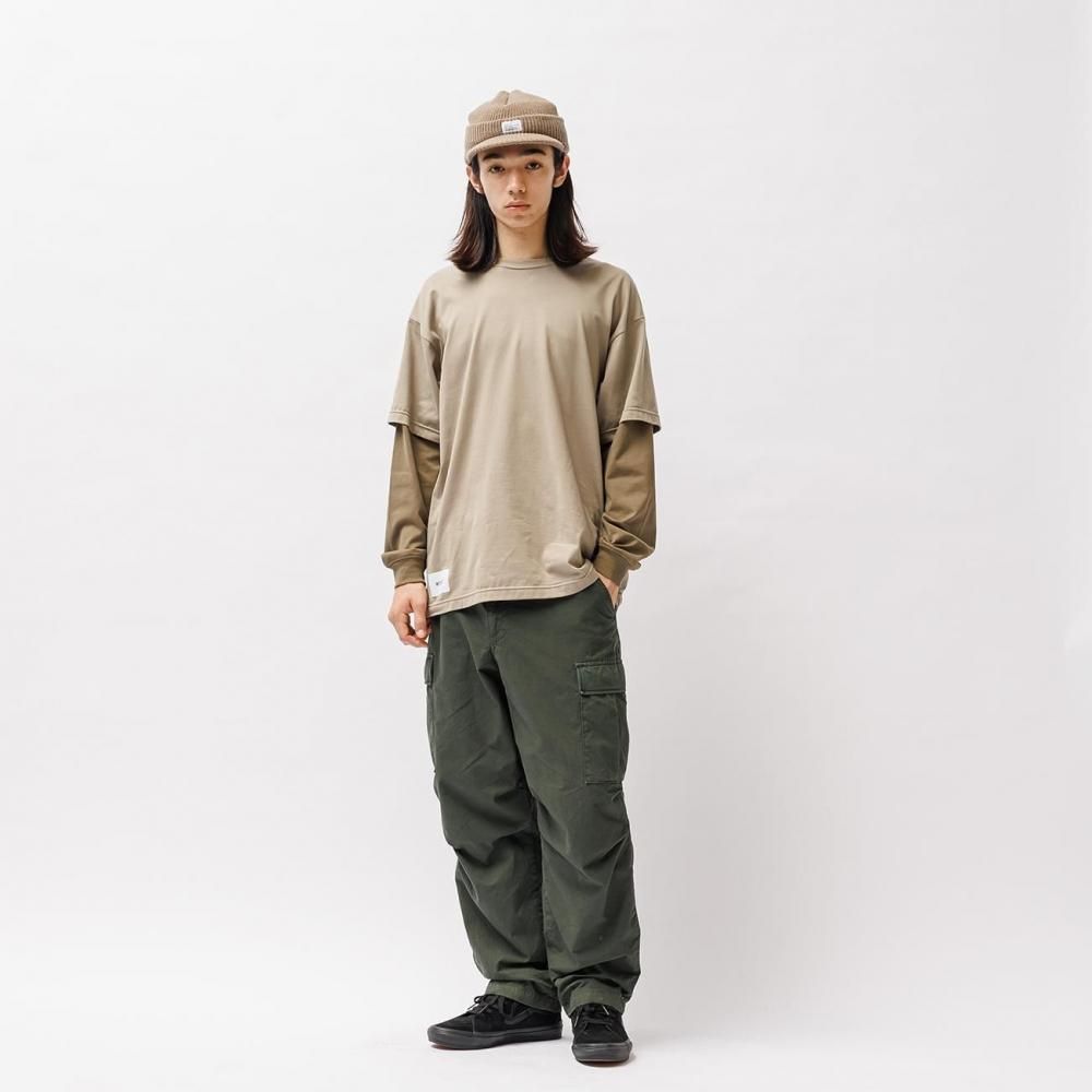 WTAPSダブルタップスSLDR 01 / LS / COTTON 02 - AT WORK PLUS + MEN'S