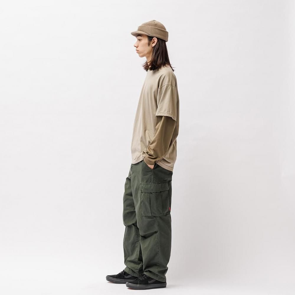 WTAPSダブルタップスSLDR 01 / LS / COTTON 02 - AT WORK PLUS + MEN'S