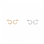 <img class='new_mark_img1' src='https://img.shop-pro.jp/img/new/icons1.gif' style='border:none;display:inline;margin:0px;padding:0px;width:auto;' />COOTIE PRODUCTIONS<br>ƥ ץ<br>One Stroke Earring - Small 02
