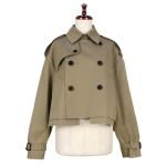 <img class='new_mark_img1' src='https://img.shop-pro.jp/img/new/icons1.gif' style='border:none;display:inline;margin:0px;padding:0px;width:auto;' />HYKE<br>ϥ<br>CROPPED TRENCH COAT/BIG FIT 04
