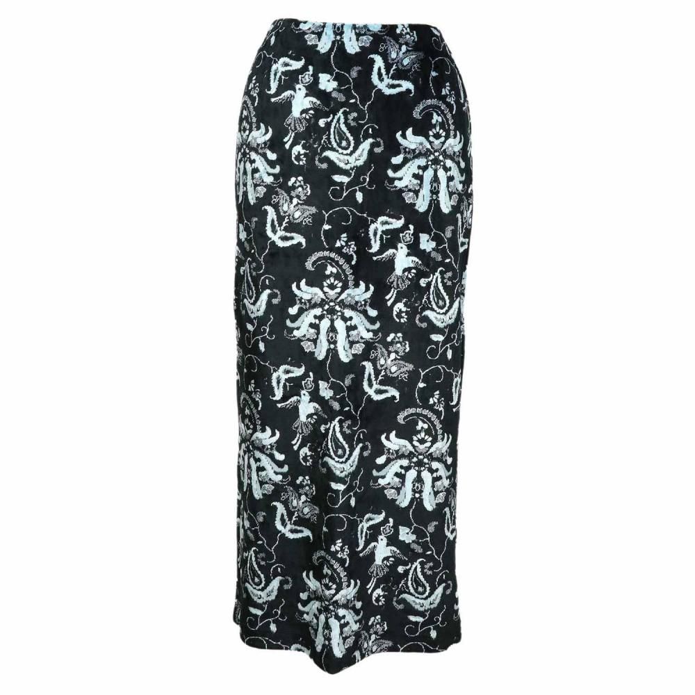 スカート mame kurogouchi belt design long skirt Mame Kurogouchi,マメ,Velour Jersey I-Line Skirt