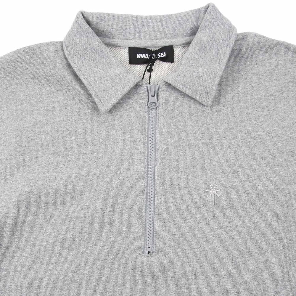 WIND AND SEAウィンダンシーHalf Zip Sweatshirt 02 - AT WORK PLUS +
