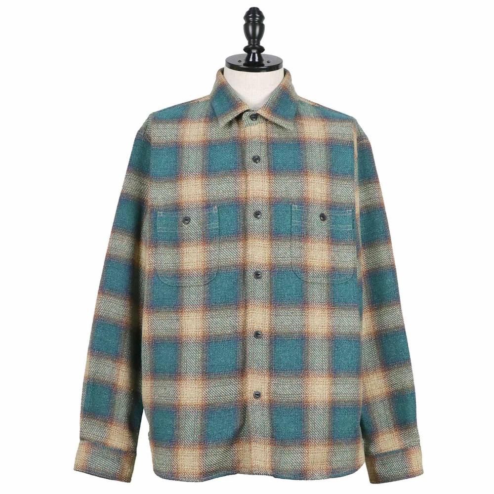 South2West8/別注 4Pocket Jacquard Onepiece SOUTH2 WEST8サウスツーウエストエイトWork Shirt - TC Jazz Nep Plaid