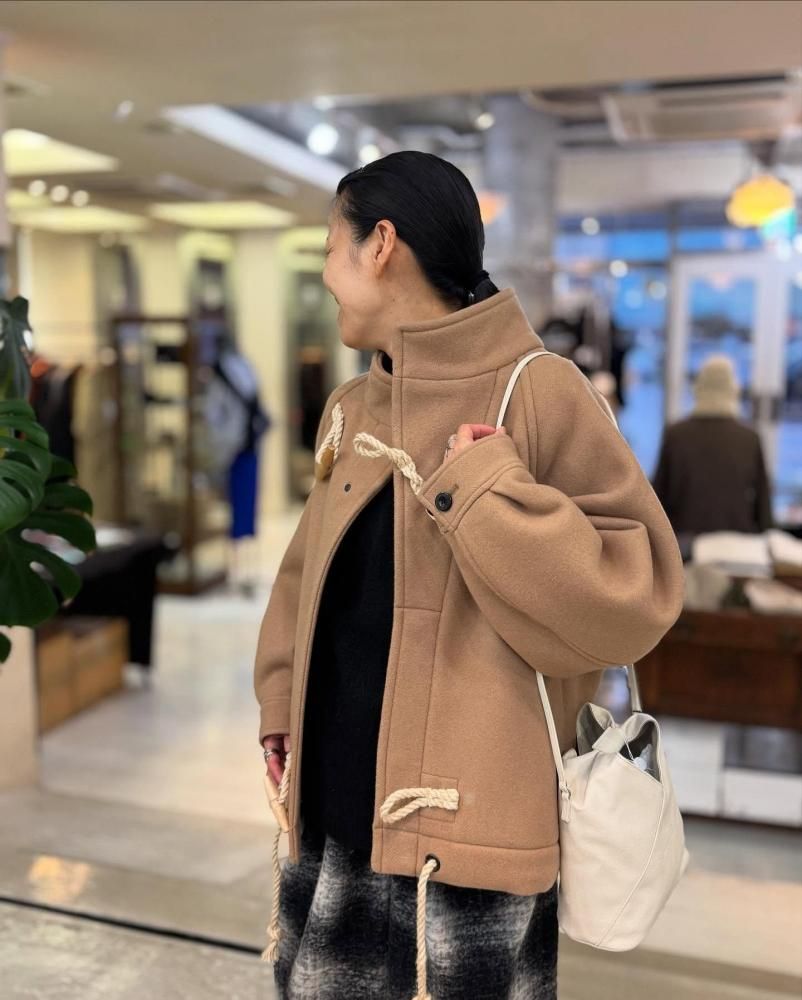 HYKE,ハイク,DOUBLE FACE DUFFEL JACKET