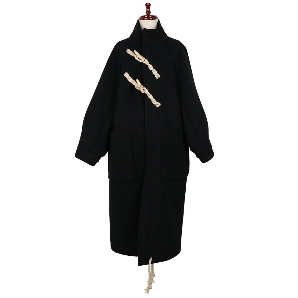 HYKE DOUBLE FACE DUFFEL COAT サイズ2 HYKE DOUBLE FACE DUFFEL JACKET オリーブ サイズ1 - メルカリ