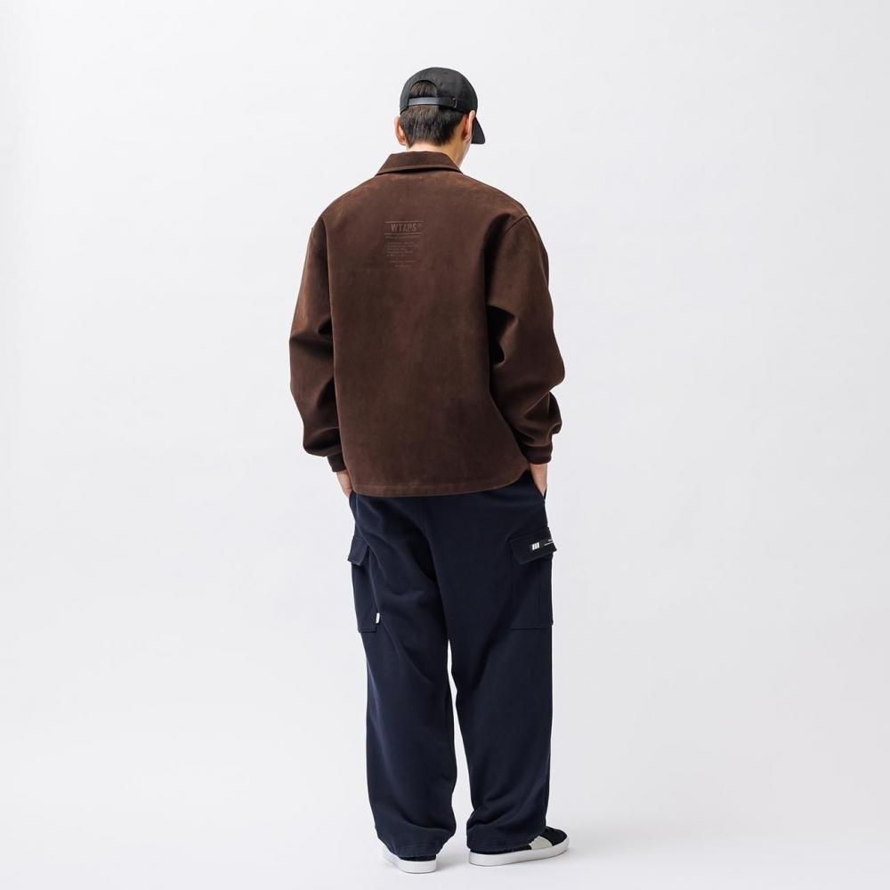 WTAPS WRKT2502 BROWN サイズ 2 （M）新品未使用 WTAPSダブルタップスCHIEF / JACKET / SYNTHETIC 02 - AT WORK PLUS +