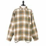<img class='new_mark_img1' src='https://img.shop-pro.jp/img/new/icons47.gif' style='border:none;display:inline;margin:0px;padding:0px;width:auto;' />ANACHRONORM <br>ʥΡ<br> OMBRE CHECK DAMAGED WIDE FLANNEL SHIRTS 02
