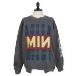 <img class='new_mark_img1' src='https://img.shop-pro.jp/img/new/icons1.gif' style='border:none;display:inline;margin:0px;padding:0px;width:auto;' />MINUS<br>ޥʥ<br>Bootleg DIY Crew Sweat With Damaged(OUTSIDE TOUR) 12