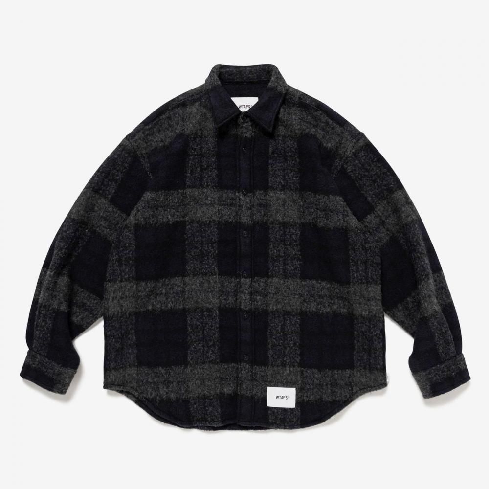 WTAPSダブルタップスTXT 02 / LS / WONY. TWEED. TEXTILE. OF 02 - AT