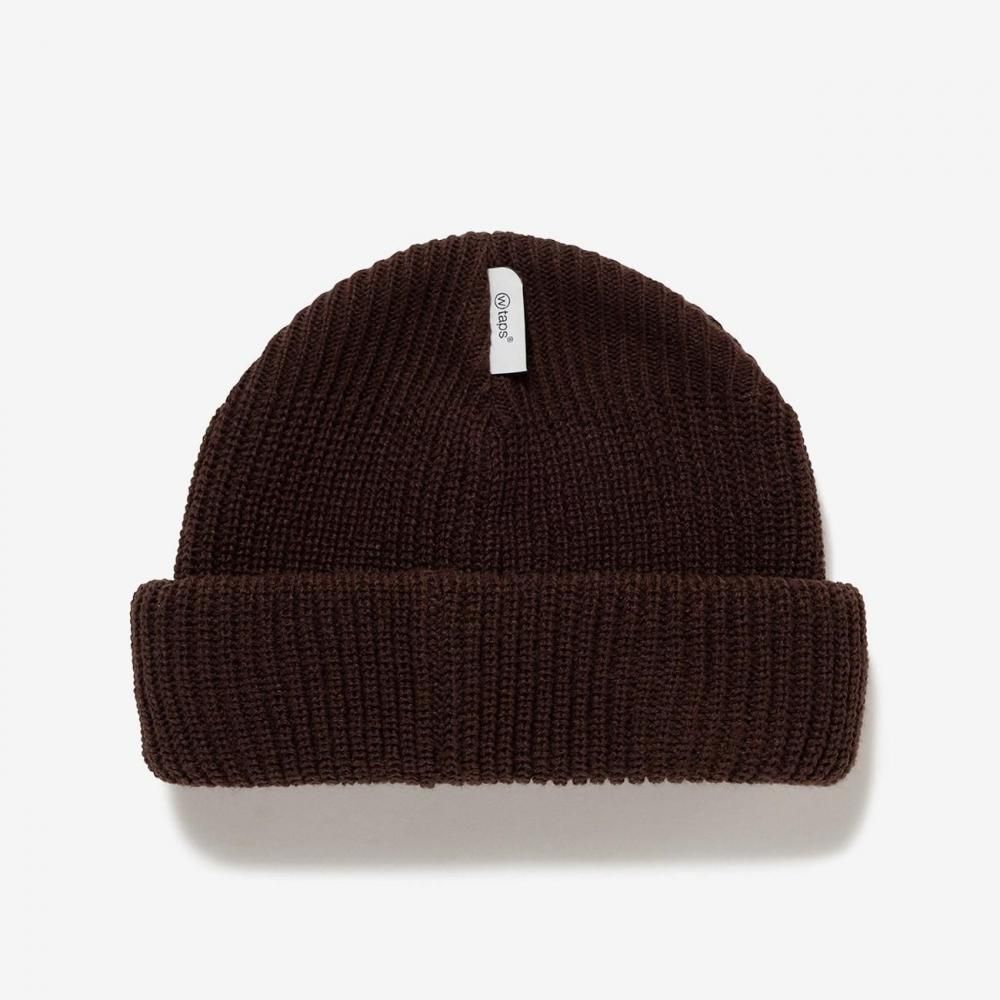 wtaps SUB / BEANIE / ACRYLIC ブラウン WTAPSダブルタップスSUB / BEANIE / ACRYLIC 02 - AT WORK PLUS +