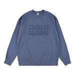 <img class='new_mark_img1' src='https://img.shop-pro.jp/img/new/icons1.gif' style='border:none;display:inline;margin:0px;padding:0px;width:auto;' />STANDARD CALIFORNIA<br>スタンダードカリフォルニア<br>SD Pima Crew Logo Sweat 05