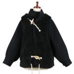 <img class='new_mark_img1' src='https://img.shop-pro.jp/img/new/icons47.gif' style='border:none;display:inline;margin:0px;padding:0px;width:auto;' />HYKE<br>ハイク<br>DOUBLE FACE FAUX SHEARING DUFFEL JACKET(B) 04
