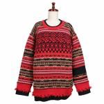 <img class='new_mark_img1' src='https://img.shop-pro.jp/img/new/icons1.gif' style='border:none;display:inline;margin:0px;padding:0px;width:auto;' />AULA AILA<br>饢<br>JACQUARD KNIT PULLOVER 01