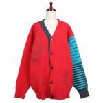 <img class='new_mark_img1' src='https://img.shop-pro.jp/img/new/icons1.gif' style='border:none;display:inline;margin:0px;padding:0px;width:auto;' />AULA AILA<br>饢<br>MESSAGE LOGO CARDIGAN 01