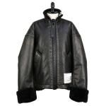 <img class='new_mark_img1' src='https://img.shop-pro.jp/img/new/icons1.gif' style='border:none;display:inline;margin:0px;padding:0px;width:auto;' />Maison MIHARA YASUHIRO<br>᥾ ߥϥ䥹ҥ<br>Coated Big Zip Boa Jacket 12